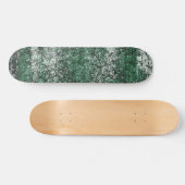 Skateboard Texture d'huile verte sur bâtons et peluches (Horz)