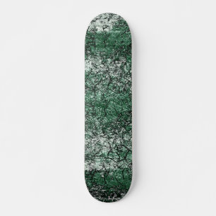 Skateboard Texture d'huile verte sur bâtons et peluches