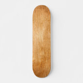Skateboard Texture du bois chaud (Devant)