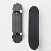 Skateboard Texture en bois gris foncé (Recto)