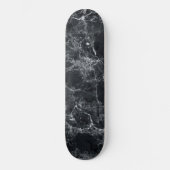 Skateboard Texture en marbre noir (Recto)