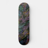 Skateboard Texture foncée, corrodée ou détruite éponge (Recto)