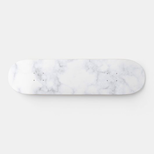 Skateboard Texture Marbre blanc (Horz)