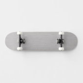 Skateboard Texture métallique argentée brossée de qualité sup (Horz)