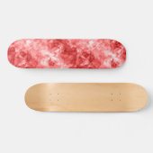 Skateboard Texture rouge dégraissée (Horz)