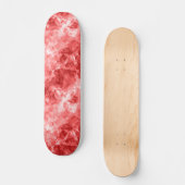 Skateboard Texture rouge dégraissée (Recto)