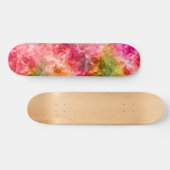 Skateboard Texture tropicale abîmée (Horz)