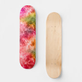 Skateboard Texture tropicale abîmée (Recto)
