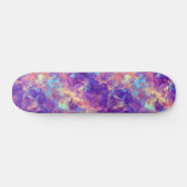 Skateboard Texture violette écrasée (Horz)
