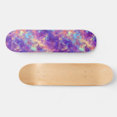 Skateboard Texture violette écrasée (Horz)