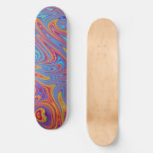 Skateboard textures psychodeliques (Recto)