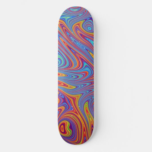Skateboard textures psychodeliques (Recto)