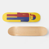 Skateboard ⚠ thaïlandais de signe de ⚠ de toilette de (Horz)