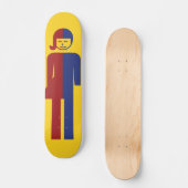 Skateboard ⚠ thaïlandais de signe de ⚠ de toilette de (Recto)