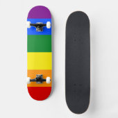 Skateboard The Colors of the rainbow (Recto)