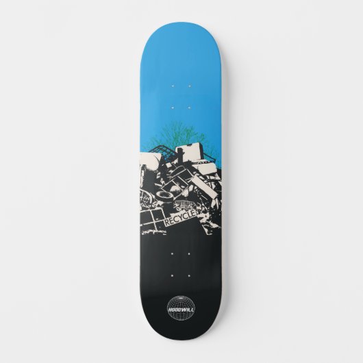 Skateboard The HoodWill Recycler (Recto)