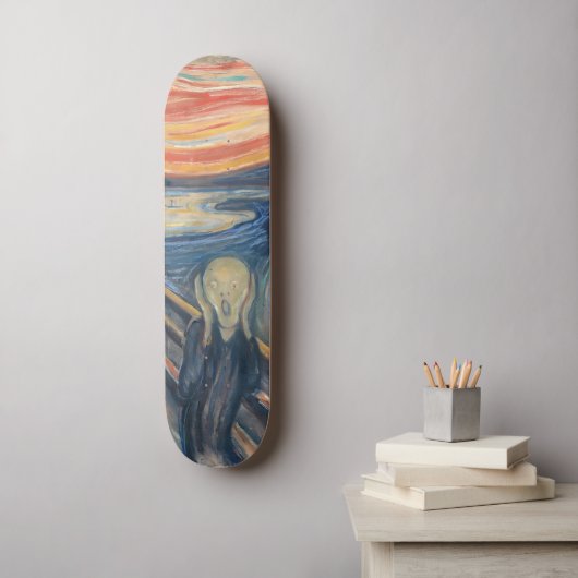 Skateboard The Scream (Art mural)