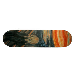 Skateboard The Scream - Edvard Munch