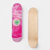 SKATEBOARD THE VIBRANT BUTTERFLY SYMBOLIZING VITALITY, GROWTH (Recto)