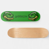 Skateboard Thème Croc Vert (Horz)