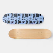 Skateboard Thème de jeu en noir et blanc (Horz)