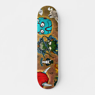 Skateboard Thème japonais