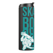 skateboard  thermosbeker (Gedraaid links)