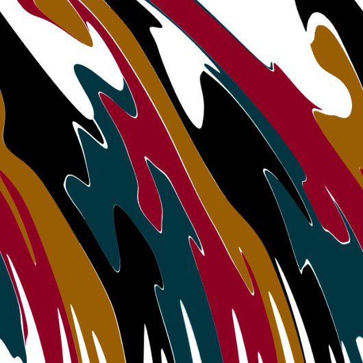 Skateboard Thick Paint Abstracte invoer