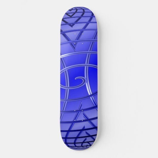 Skateboard Thin Blue Line Iron Works (Recto)
