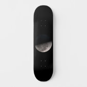 Skateboard Third quarter phase moon NASA image (Recto)