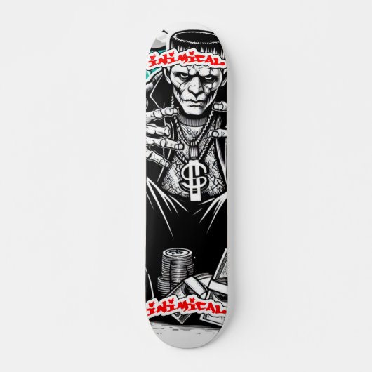 Skateboard Thug Franky inimical (Devant)