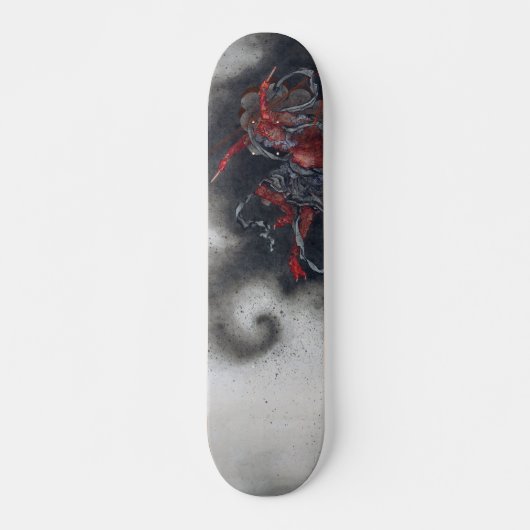 Skateboard Thunder God, Hokusai (Devant)