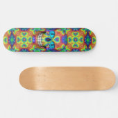 Skateboard Tie Dye Skull Dead Zombie Skateboards (Horz)