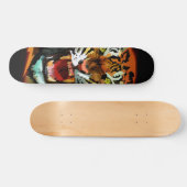 Skateboard Tiger (Horz)