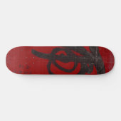 Skateboard Tiger Kanji (Horz)