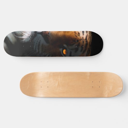 Skateboard Tiger Portrait (Horz)