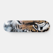 Skateboard Tiger rayures Portrait dans Graphic Press Style (Horz)