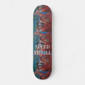 SKATEBOARD TIGER SKATE BOARD DESIGN PAR PAULA REILLY (Recto)