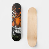 Skateboard Tiger Stare (Recto)