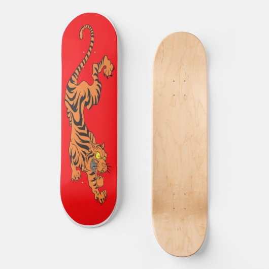 Skateboard Tigre (Recto)