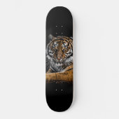 Skateboard Tigre animal sauvage de la Jungle (Recto)