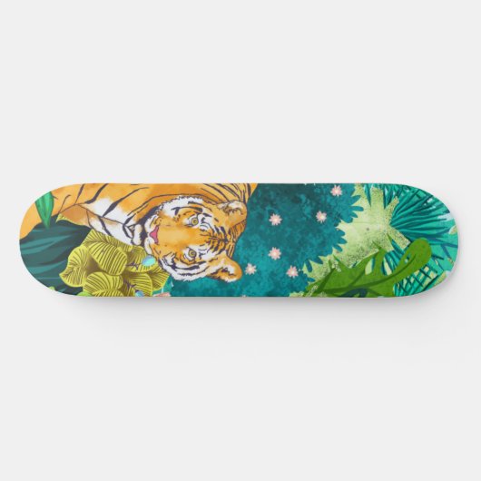 Skateboard Tigre de la Jungle (Horz)