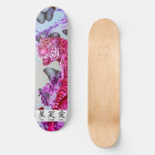 SKATEBOARD TIGRE DE PLANCHE AVEC BOUTEILLE (Recto)