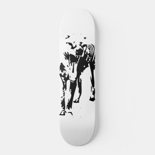 Skateboard Tigre de Tasmanie (Thylacine) (Recto)
