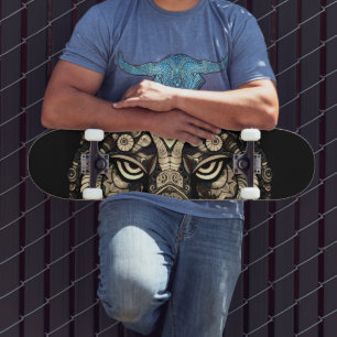 Skateboard Tigre d'or