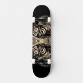 Skateboard Tigre d'or (Recto)