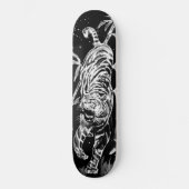 Skateboard Tigre et bambou (Recto)
