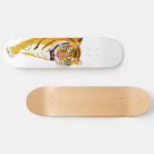 Skateboard Tigre illustré (Horz)