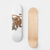 Skateboard Tigre sauvage (Recto)