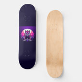 Skateboard Tigre sur la montagne (Recto)